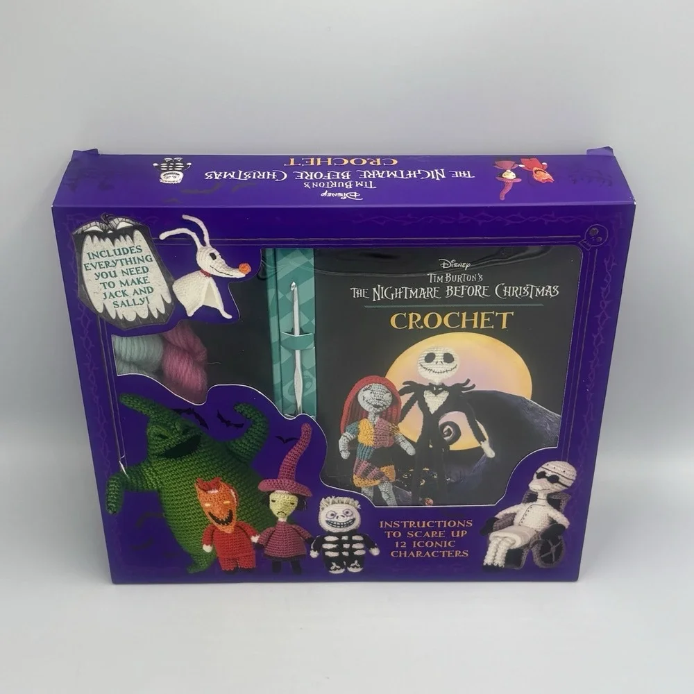 Disney Tim Burton's: The Nightmare Before Christmas Crochet Set - Picture 4 of 7